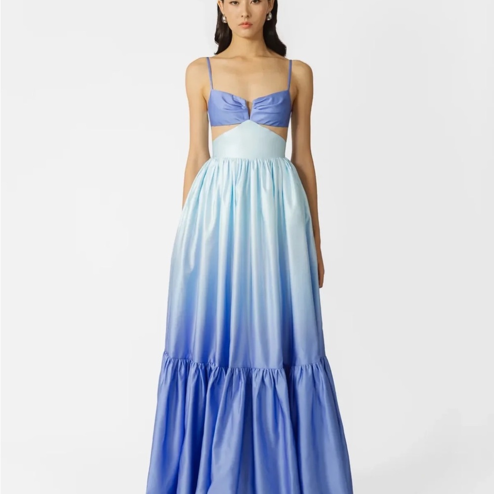 SAU LEE NOVA SATIN GOWN